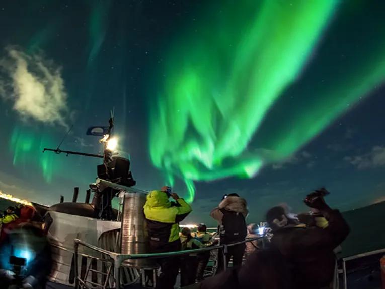 View from the boat