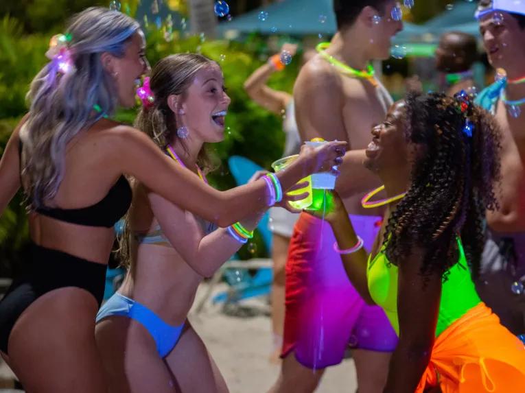 party at Aquaglow