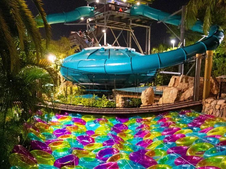 Slide at AquaGlow