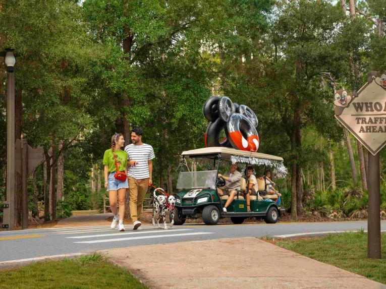 Golf Cart at Cabins at Fort Wilderness