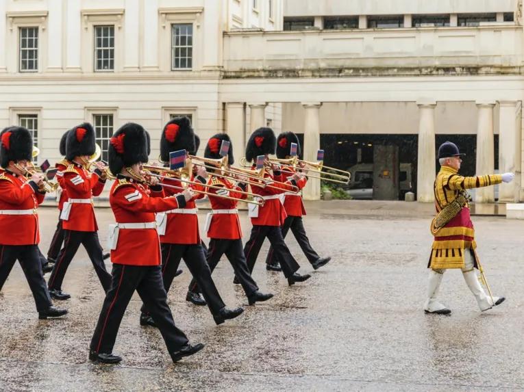 London Royal Mews at Buckingham Palace 