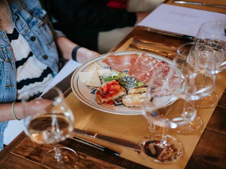 Plate of food