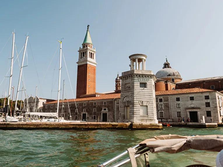 Venice from the sea