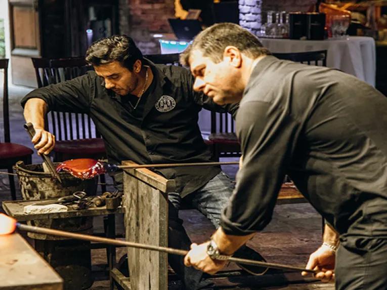 Glass making