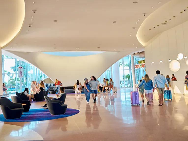 Reception area