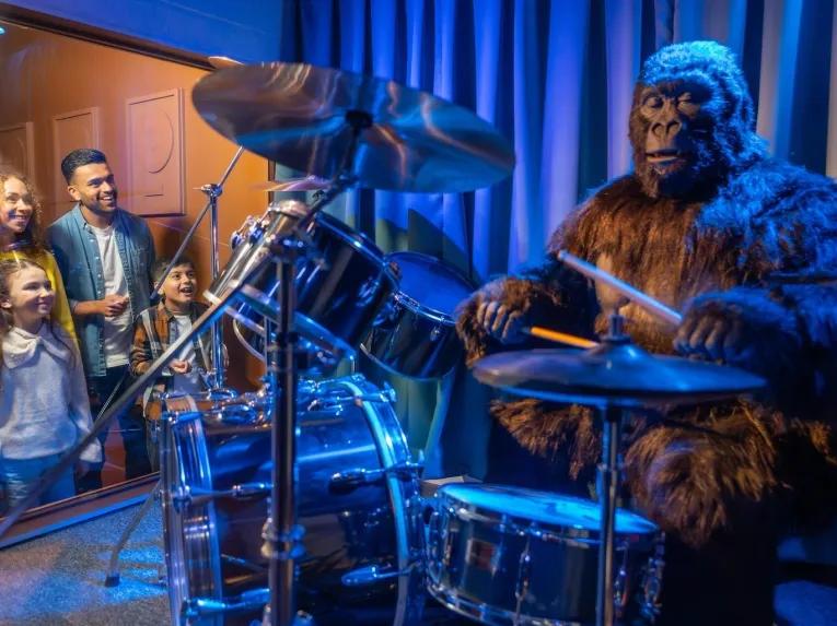 Drums at Cadbury World