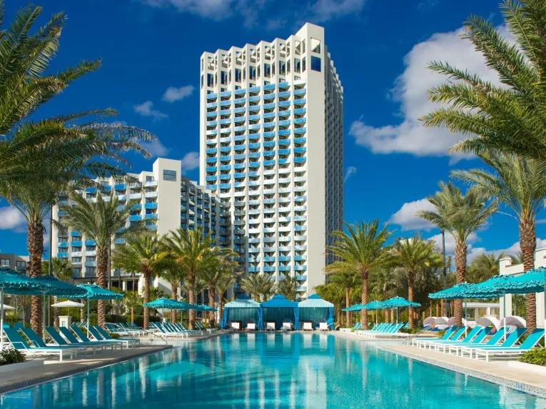 Pool at the Hilton Orlando Buena Vista Palace Disney Springs® Area