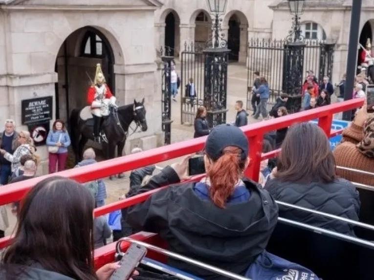 London’s Electric Routemaster Bus Tour with Live Guide