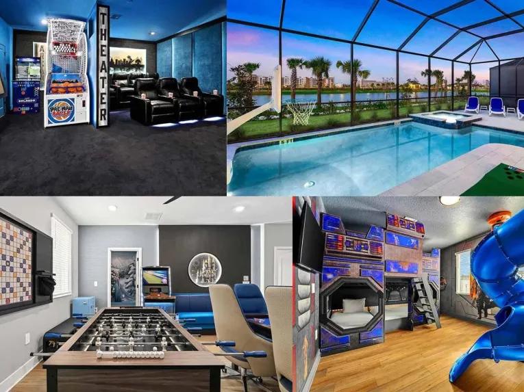 Villatel Orlando Resort (32086) 9-bedroom Villa in Orlando Town