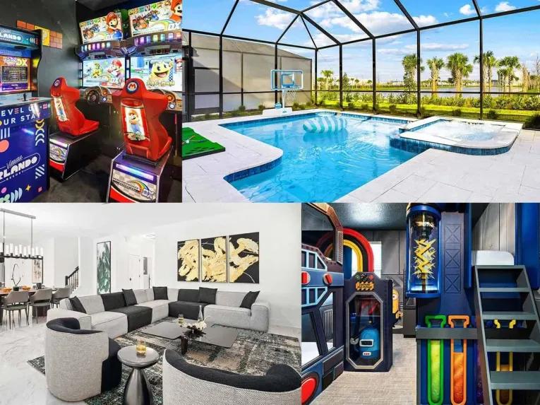 Villatel Orlando Resort (32127) 6-bedroom Villa in Orlando Town