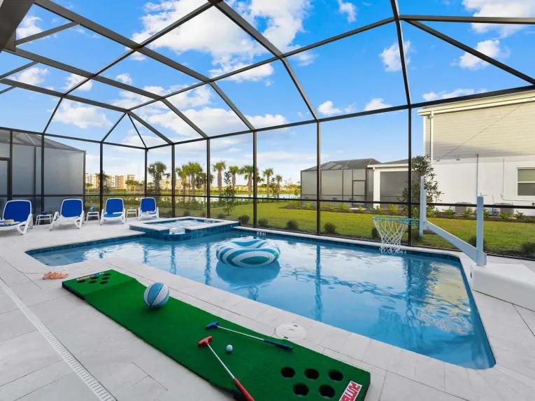 Villatel Orlando Resort (32679) 9-bedroom Villa in Orlando Town