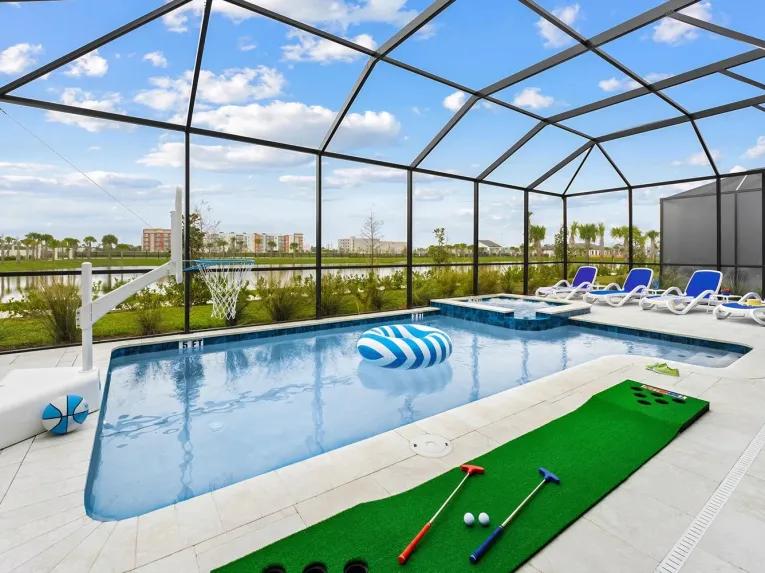 Villatel Orlando Resort (32086) 9-bedroom Villa in Orlando Town