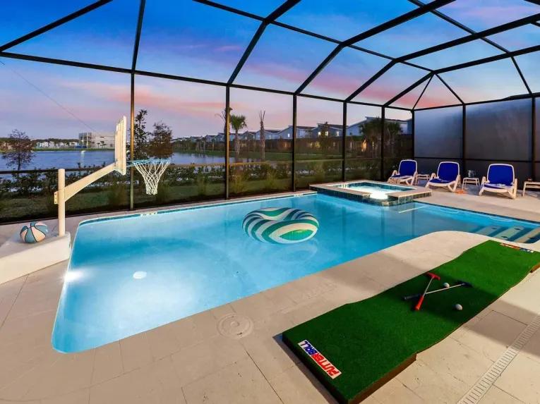 Villatel Orlando Resort (32079) 9-bedroom Villa in Orlando Town