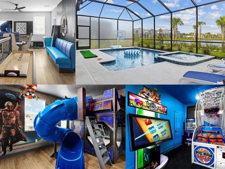Villatel Orlando Resort (32112) 9-bedroom Villa in Orlando Town