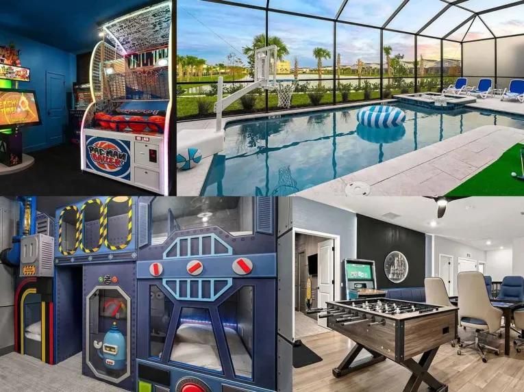 Villatel Orlando Resort (32234) 9-bedroom Villa in Orlando Town