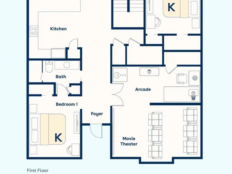Villatel Orlando Resort (32086) 9-bedroom Villa in Orlando Town