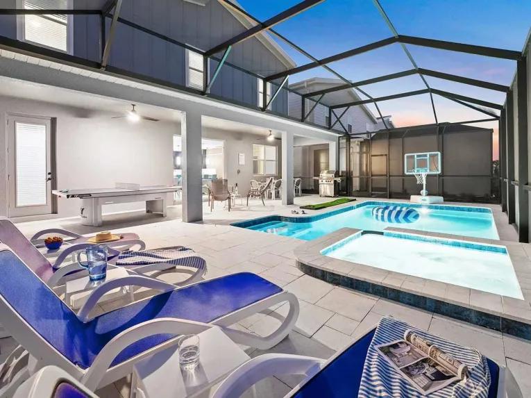 Villatel Orlando Resort (32138) 9-bedroom Villa in Orlando Town