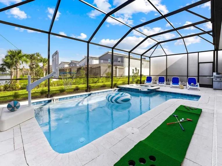 Villatel Orlando Resort (32127) 6-bedroom Villa in Orlando Town